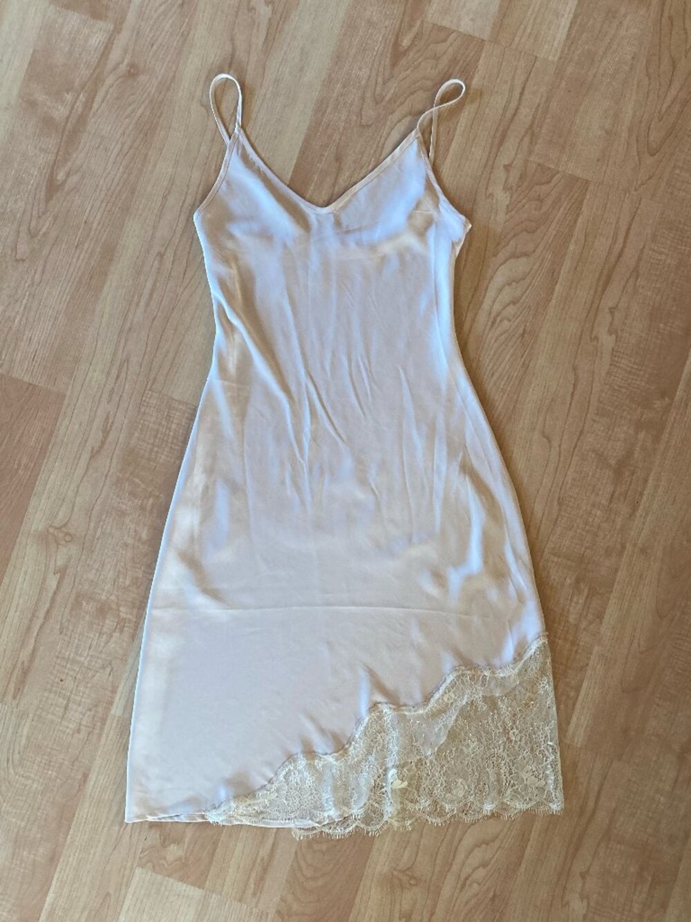 Satin-feel slip dress